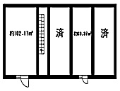 西原マンション間取り図